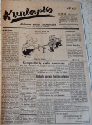 1936 m. satyrinis laikraštis 